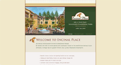 Desktop Screenshot of encinalplace.com